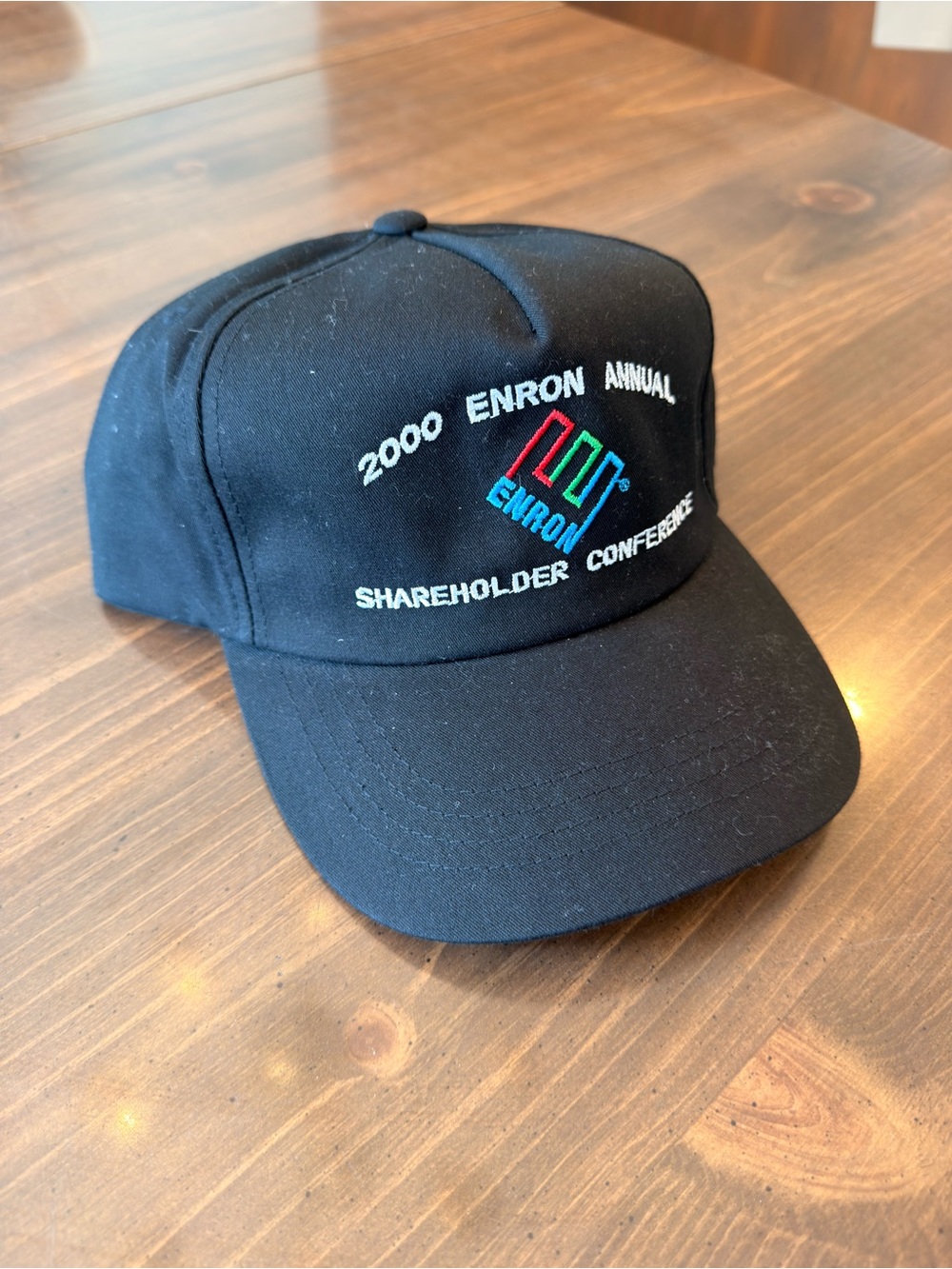 2000 Enron Annual Shareholder Conference Black The Classics Snapback